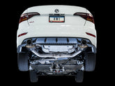 AWE Touring Edition Exhaust for MK7 Jetta GLI w/ High Flow Downpipe (not included) - Diamond Black Tips - Mounted